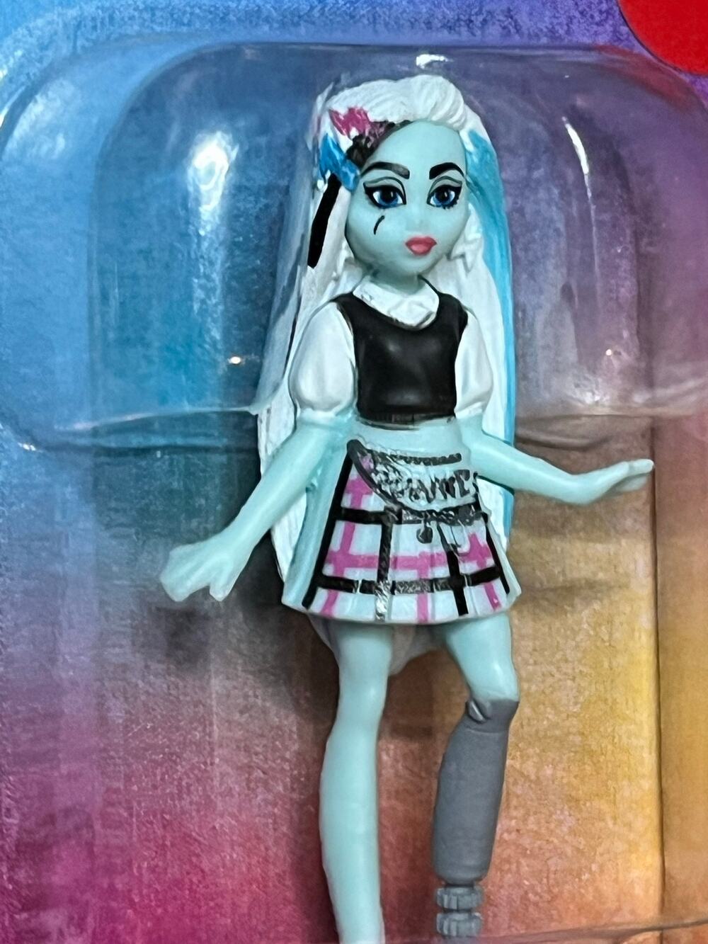 Monster High Frankie Stein G3 3" Mini Figure Blister Pack Mattel New